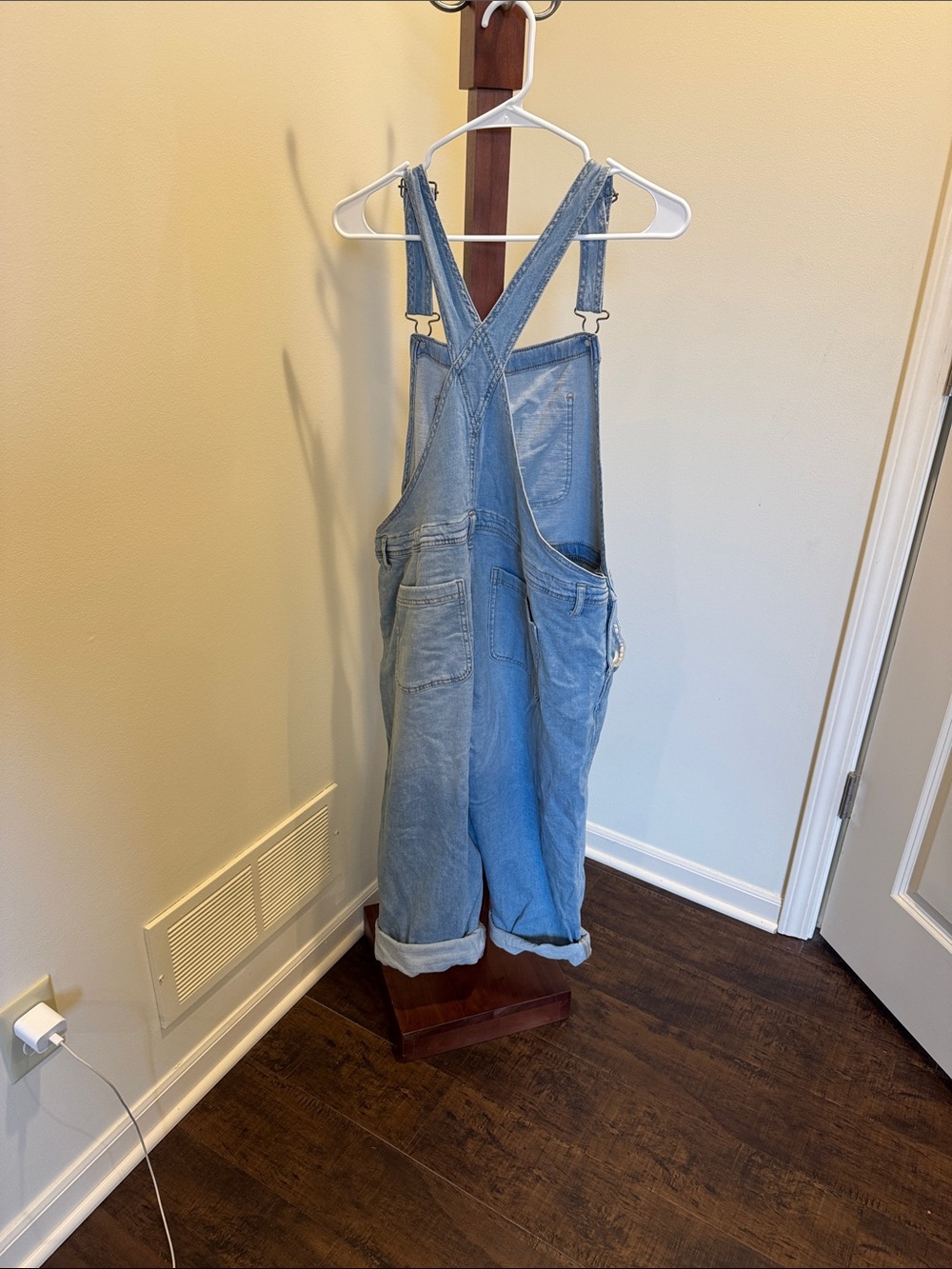 Sonoma Light Wash Denim Overalls XL - Picture 2 of 3